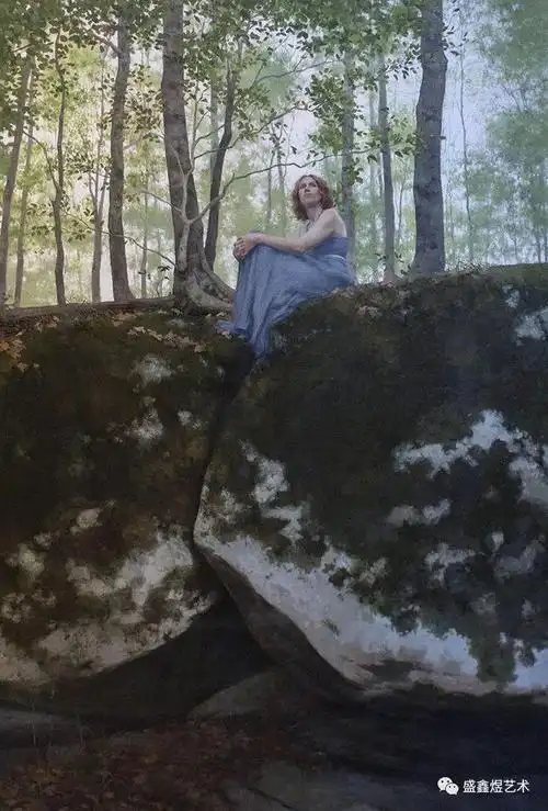 美国绘画:继承学院传统,也有强烈的现代感!