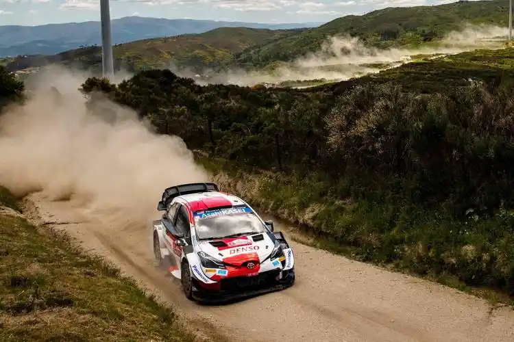 2021赛季wrc葡萄牙站赛车飞跳合集