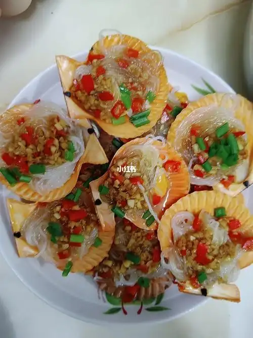 蒜蓉粉丝蒸扇贝