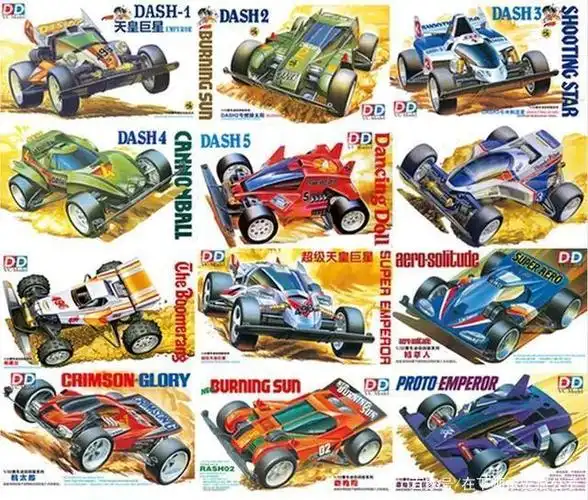 今天我们来带你回忆一下《四驱小子》动漫中的那些经典车型和人物.