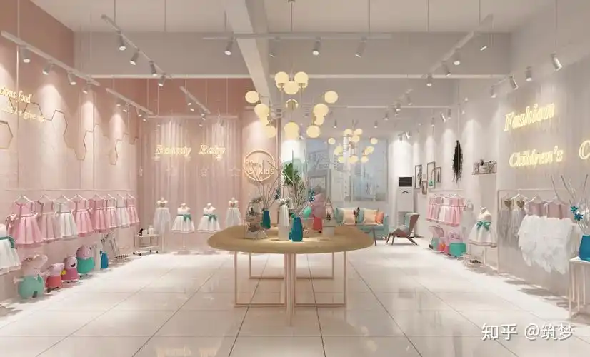 深圳童装店注意这些小技巧装出来才好看童装店装修设计