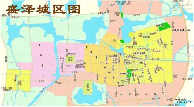 《盛泽城区图》盛泽照片 摄影 图片 photo picture