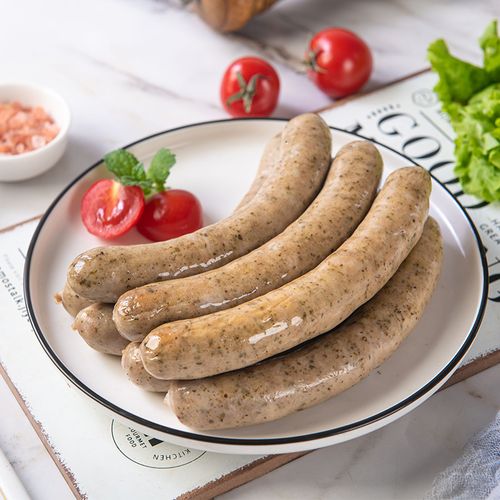 欧力图林根肠1kg德国风味香肠油煎披萨烧烤香肠