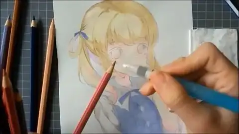 【马克笔】手绘《少女编号》苑生百花