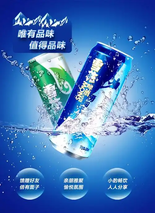 雪花(snow)啤酒勇闯天涯500ml*12听 清爽500ml*12听 组合套餐 纸箱装