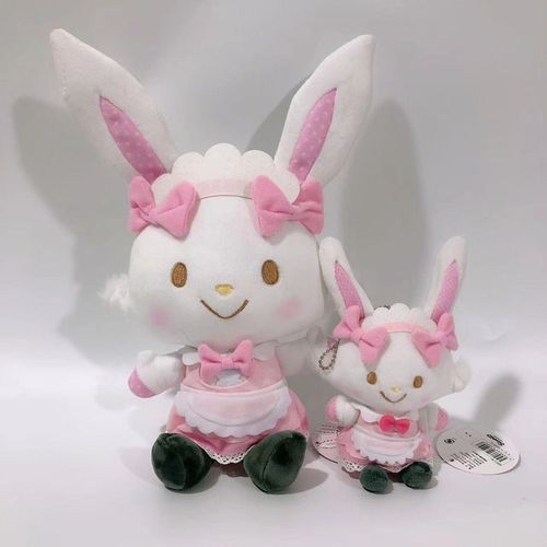 出口日本正版三丽鸥女仆许愿兔玩偶挂件sanrio可爱毛绒玩具送女友