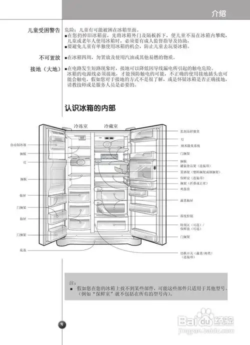 lg gr-p2273ctb电冰箱使用说明书:[1]