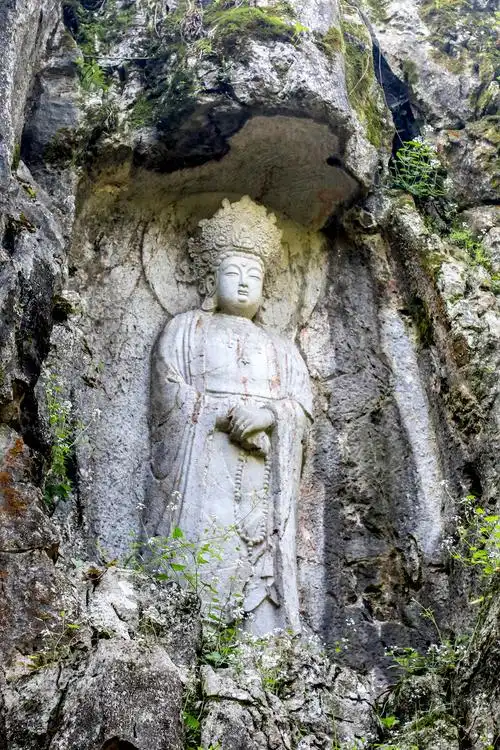 杭州灵隐寺飞来峰造像