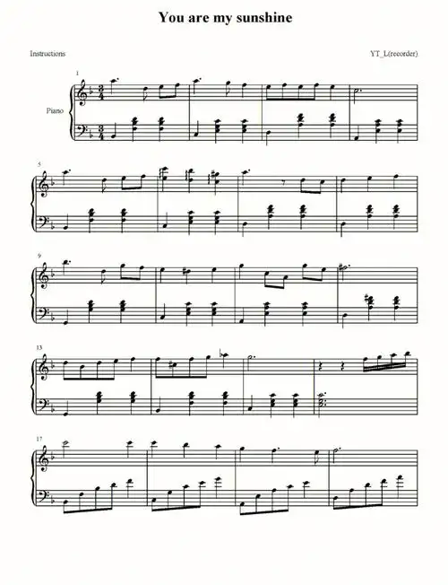 钢琴曲谱分享何以笙箫默dannyboy