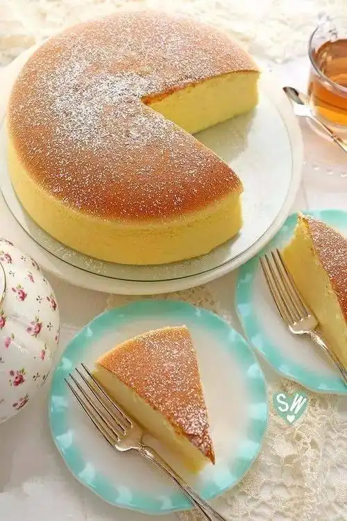 二,经典日式轻芝士蛋糕