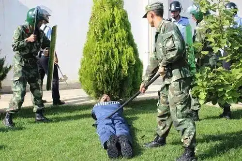 打架斗殴,是在监狱最常见的违规违纪行为.