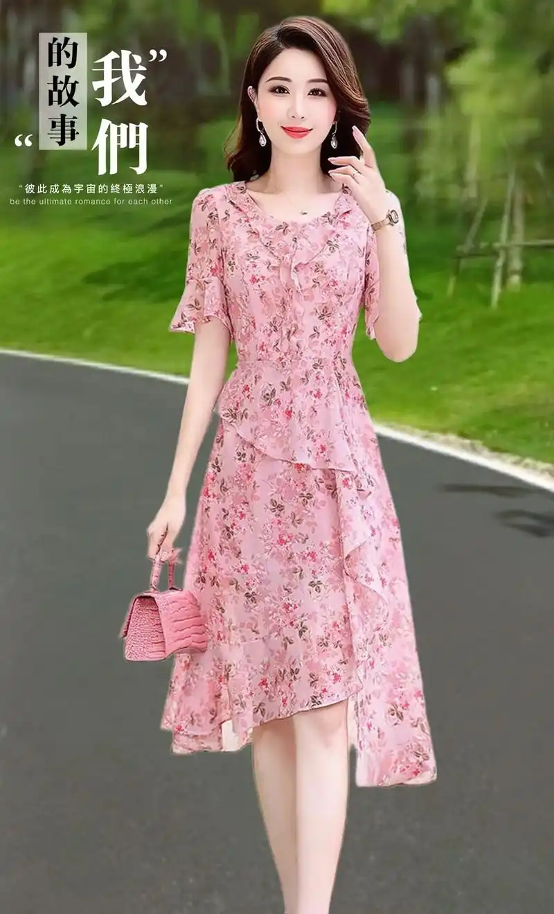 夏季新款 我的新款啄木鸟真丝连衣裙来啦!夏季时尚