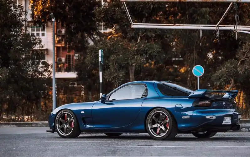 泰国车友马自达rx7fd 摄影大片