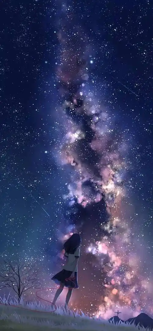 情侣星空手机壁纸女版