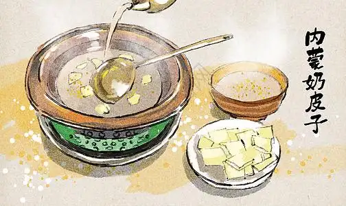 小吃 中国插画_小吃 中国卡通_小吃 中国插图_手绘_板绘_摄图网