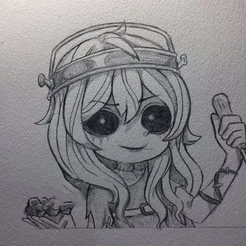 第五人格-绘画(临摹) 马上期中考试了 过几天再更哦 还想看我画什么