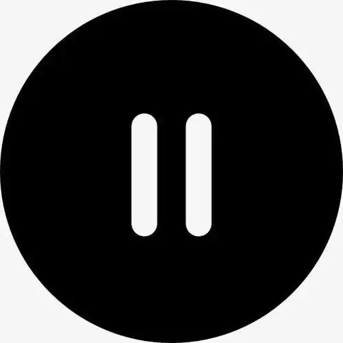 暂停按钮图标免抠素材免费下载_觅元素51yuansu.com