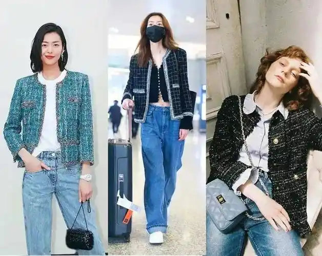 秋冬季小香风外套怎么穿才好看看下这几种搭配精致显气质