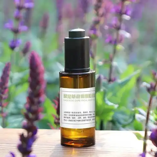 元璞花开鼠尾草精华油脸部精油开口闭口肌肤适合使用融解小颗粒