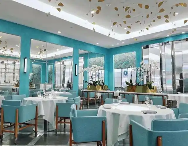 继咖啡店花店之后tiffany在加州开设高端联名餐厅