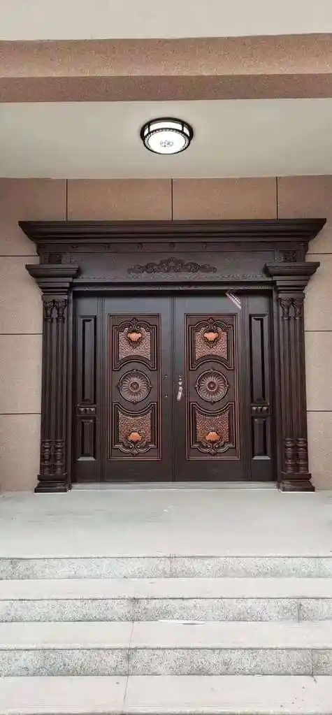 凯达名门别墅门安装实例,总有一款适合您!