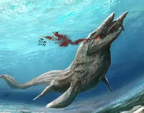 上龙是一种已灭绝海生爬行动物,属于上龙科.