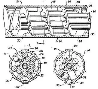 螺旋弹鼓内部结构美国的卡祖利科冲锋枪是螺旋弹鼓的开山鼻3,箱式弹匣