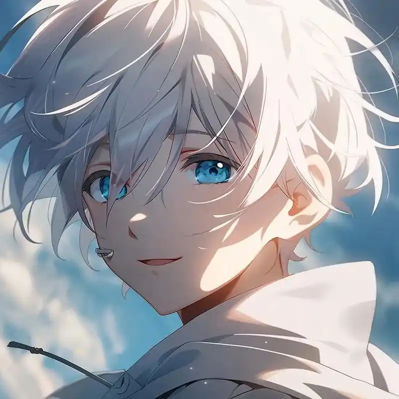 动漫男头像.#二次元 #动漫男头 开朗 - 抖音