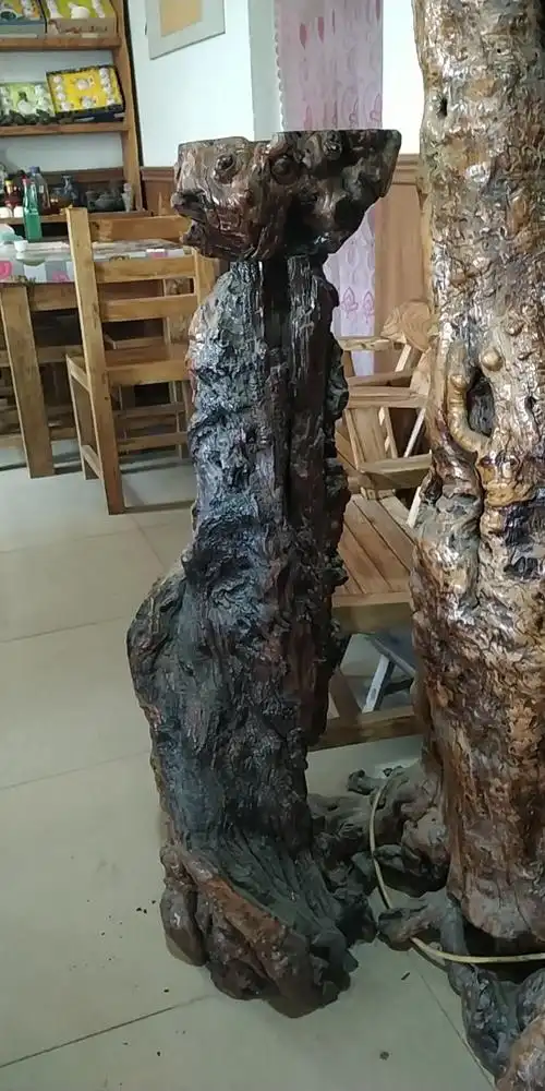 几个老枣木大摆件