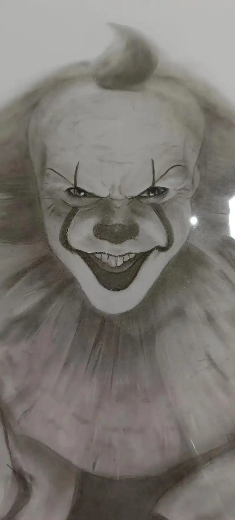 素描人物 #小丑回魂 - 抖音