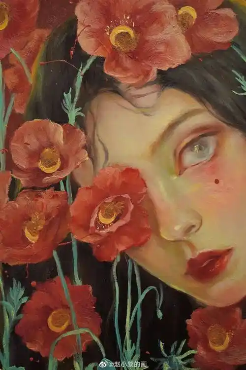 赵小黎现在越来越火,很多网友称她为中国最美女油画家,关注她的人不