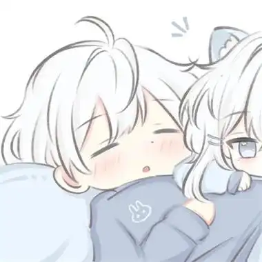 超可爱的卡通美好温馨情侣头像 很美好又很甜蜜的情侣头像