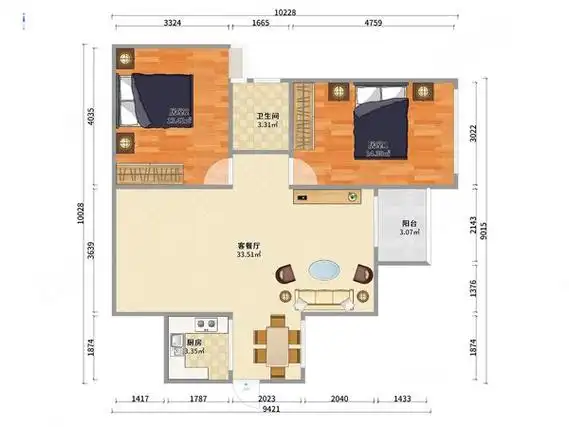 深圳罗湖红岗花园银湖半山实拍,真价,银湖半山精装修两房,空出随时