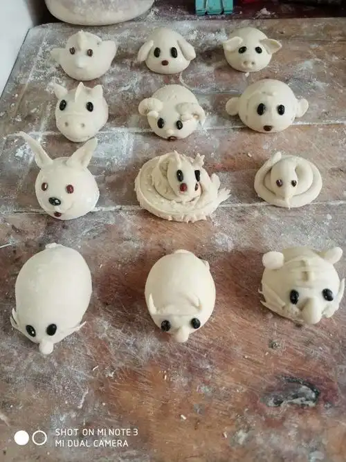 12生肖的花馒头