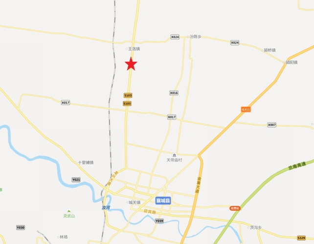 河南省省道103 95公里具体在哪里?