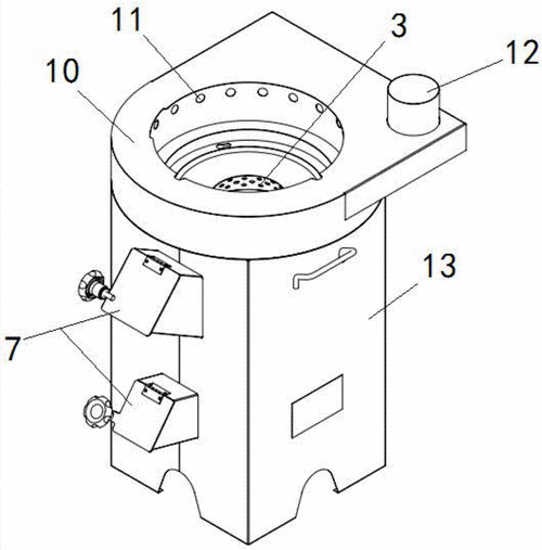 一种无烟环保的柴气炉的制作方法