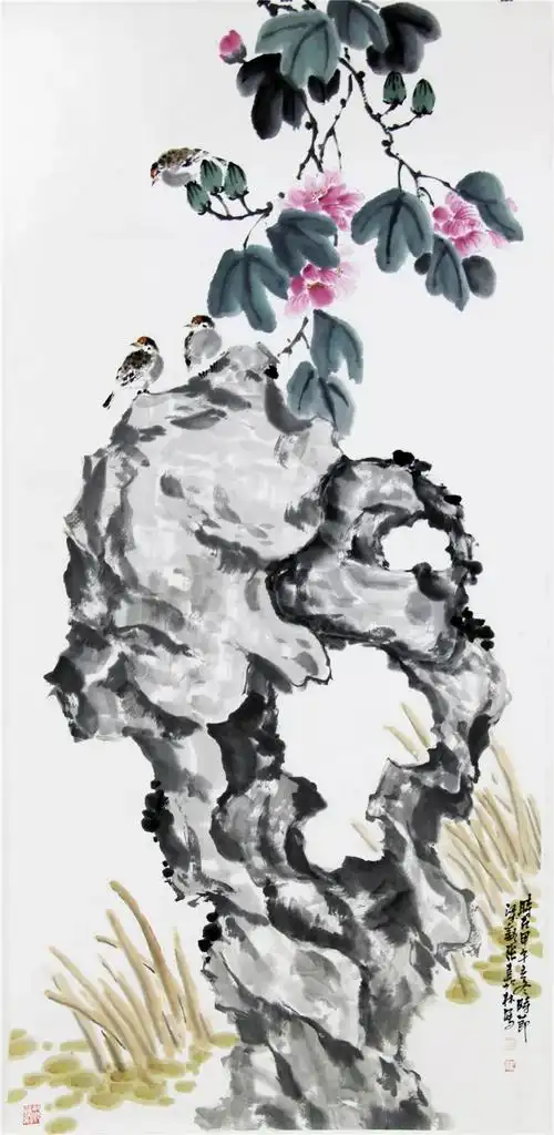 视频张嘉林太湖石画法