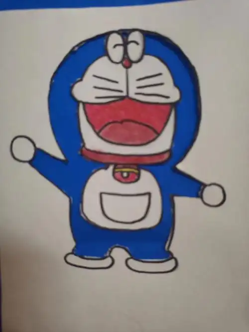 哆啦a梦  #镂空剪纸 #大学生封校日常