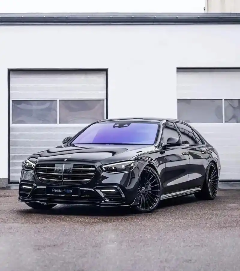 汽车文化 #奔驰s级 #黑武士