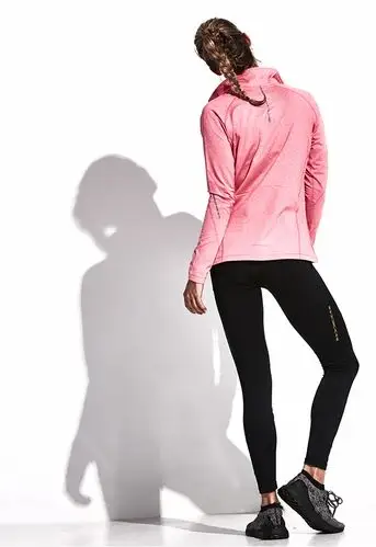 hotsuit 科技反光 女款针织外套开衫跑步运动外套