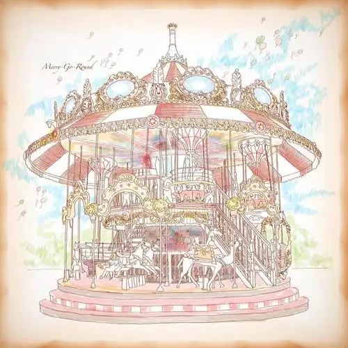 手绘制旋转木马,手绘制旋转木马