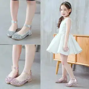 小孩穿的高跟鞋小公主儿童