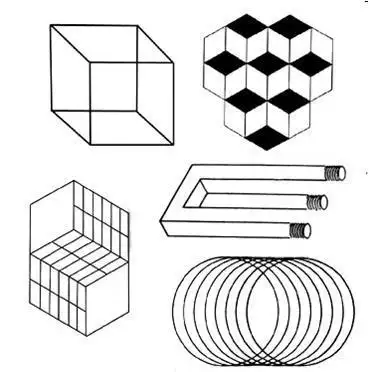 视觉错觉图简笔画