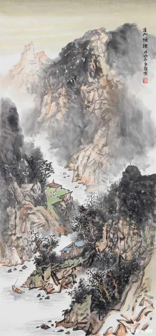 李自龙最新山水画作品欣赏