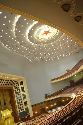 人民大会堂的吊灯
