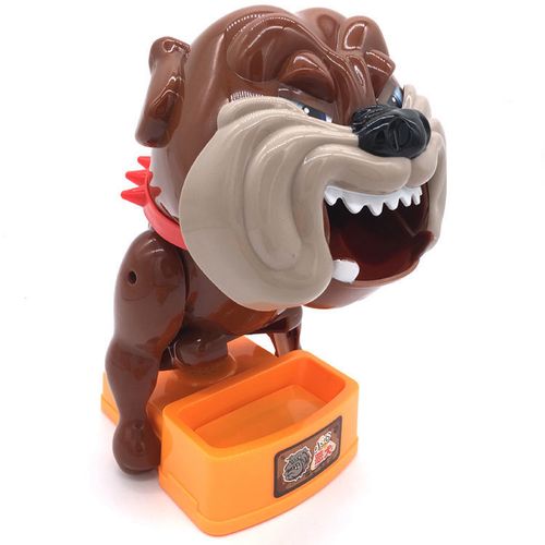 小心恶犬玩具夹骨头的狗恶狗咬手指偷骨头整蛊儿童同款抖音玩具狗