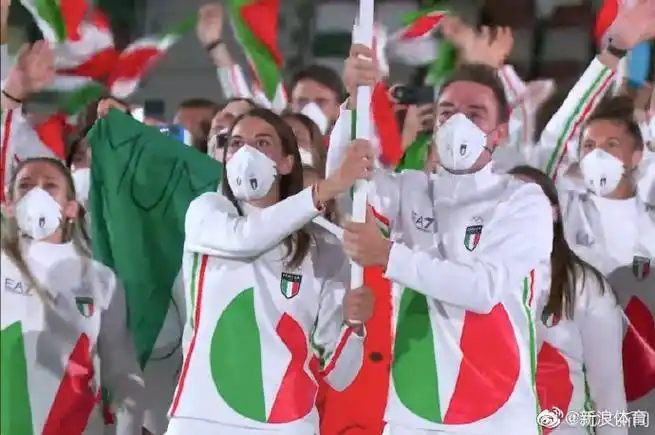 意大利奇葩奥运会入场服##奥运会开幕式##东京奥运会