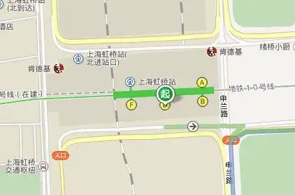 上海虹桥火车站附近有地铁站吗?大约步行多久,到佘山怎么去?