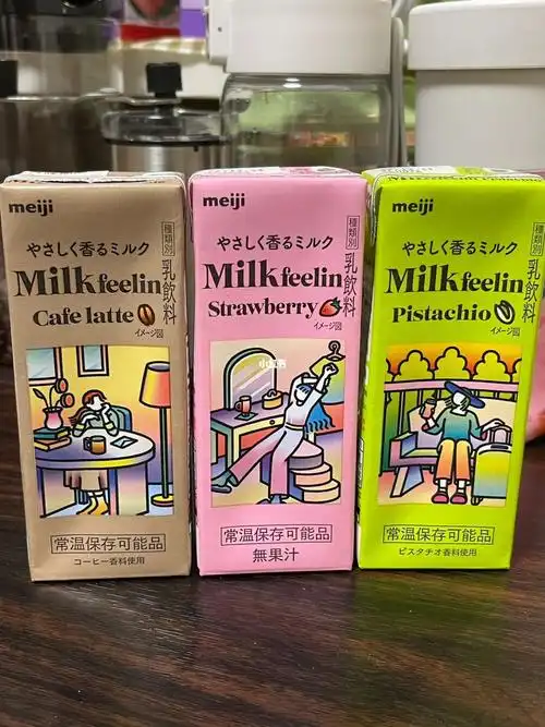 明治牛奶成功被包装吸引09