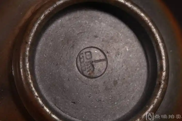 lot01木村一阳作备前烧套组木制茶托五客共箱